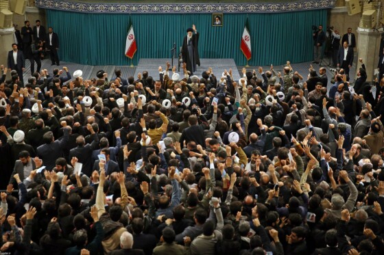 دیدار هزاران نفر از مردم آذربایجان شرقی