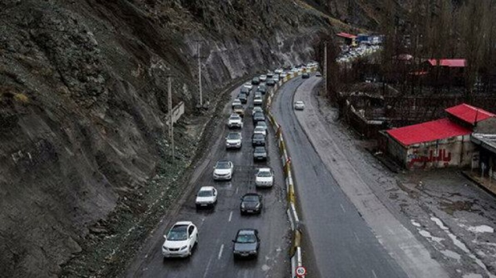 وضعیت جاده‌ها| ترافیک سنگین در محور آزادراه تهران_شمال