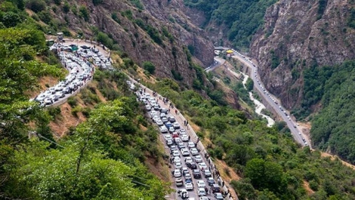 وضعیت جاده‌ها| ممنوعیت تردد در آزادراه تهران – شمال و محور چالوس