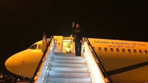 امیرعبداللهیان عشق‌آباد را به مقصد تهران ترک کرد