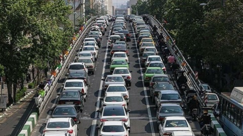 تردد نوروزی بیش از ۴۱ میلیون خودرو در تهران