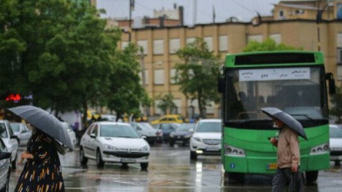 پیش‌بینی افزایش ابر و رگبار پراکنده برای آسمان تهران