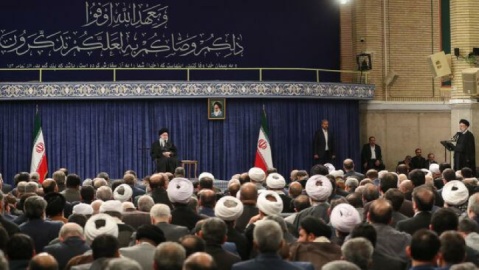 دیدار مسئولان و کارگزاران نظام با رهبر انقلاب