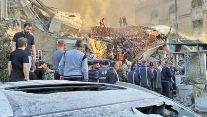 اقدامات دیپلماتیک ایران در پی حمله تروریستی به ساختمان کنسولگری ایران در دمشق