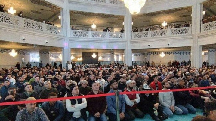 آیین روز جهانی قدس در مسجد جامع مسکو برگزار شد