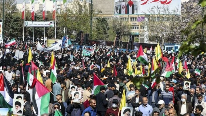 نمایش میلیونی اتحاد مردم ایران در روز قدس امسال