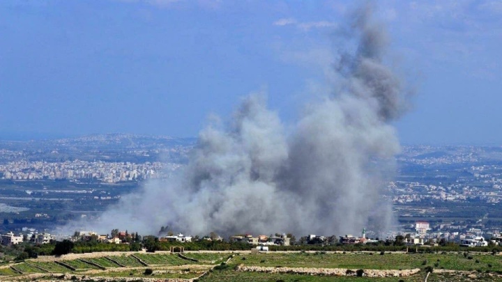 حملات موشکی لبنان به جولان اشغالی سوریه