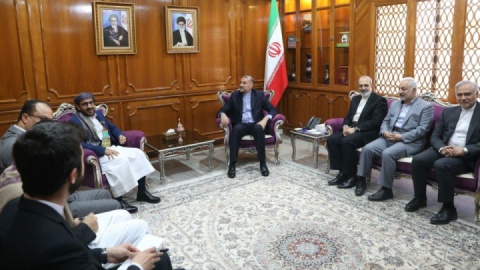 دیدار امیرعبداللهیان با رئیس هیئت مذاکره‌‌کننده دولت نجات ملی یمن