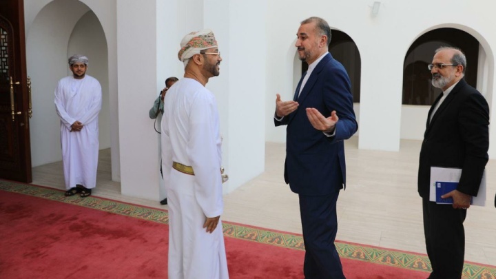 امیرعبداللهیان با وزیر امور خارجه سلطنت عمان دیدار کرد