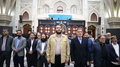 جامعه هنری هنری با آرمان‌های امام خمینی(ره) و شهدا تجدید میثاق کردند