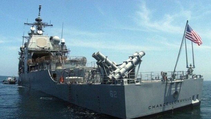 اعزام کشتی‌های جنگی و جنگنده‌های آمریکا به آب‌های فلسطین