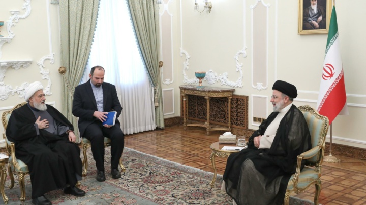 دیدار نایب‌رئیس مجلس اعلای اسلامی شیعیان لبنان با رئیسی