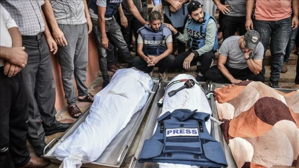 140 خبرنگار تاکنون در غزه به شهادت رسیده‌اند