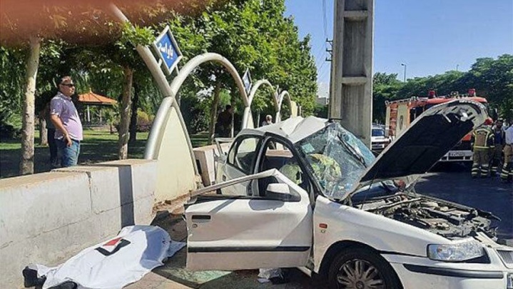 تصادف در جاده اهر- مشکین شهر یک کشته برجای گذاشت