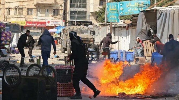 طوفان‌الاقصی|  فراخوان حماس برای اعتصاب عمومی در کرانه باختری