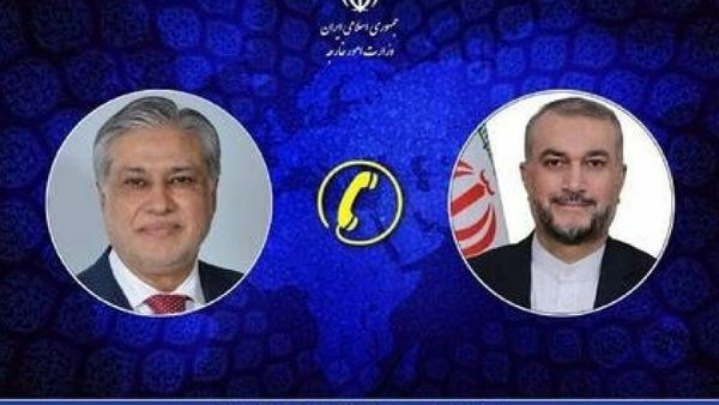 گفت‌وگوی تلفنی وزیران امور خارجه ایران و همتای پاکستان