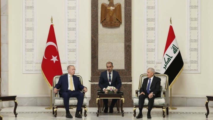 روسای جمهور ترکیه و عراق دیدار کردند