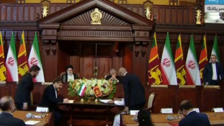 ۵ سند همکاری مشترک میان مقامات ایران و سریلانکا امضا شد