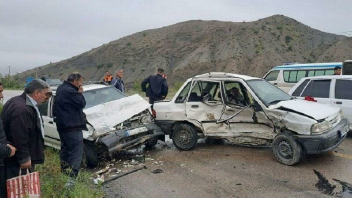 یک کشته و ۶ مصدوم در پی تصادف در خراسان شمالی