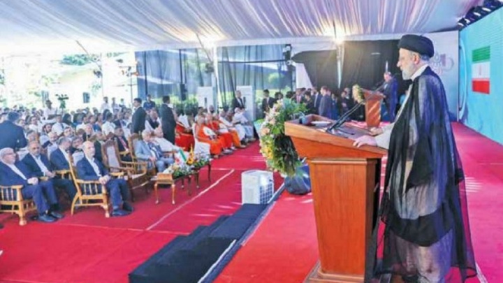 افتتاح ابَرپروژه ایرانی اومااویا در سریلانکا