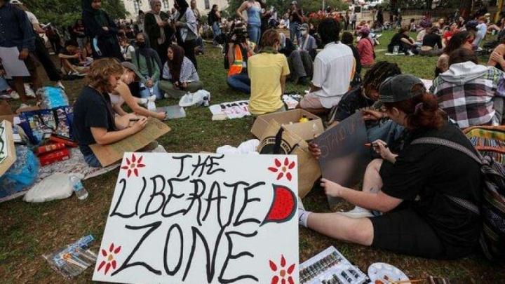 سرکوب معترضان در دانشگاه‌های آمریکا از سوی انصارالله محکوم شد