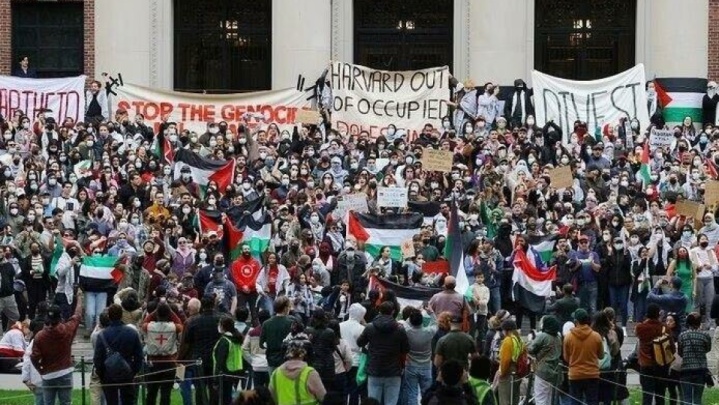 «مقتدی صدر» از تظاهرات دانشجویان آمریکایی حامی فلسطین، حمایت کرد