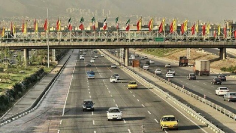 ترافیک بزرگراه آزادگان کاهش یافت