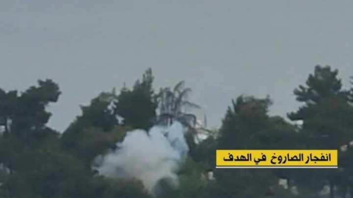 حزب‌الله از موشک‌های «الماس» استفاده کرد