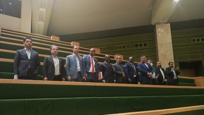 حضور نمایندگان پارلمان «غنا» در مجلس