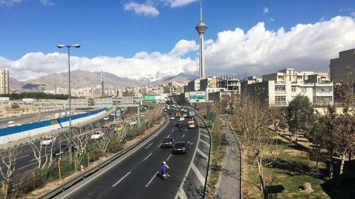 تداوم تنفش هوای پاک در تهران با آخر هفته بارانی