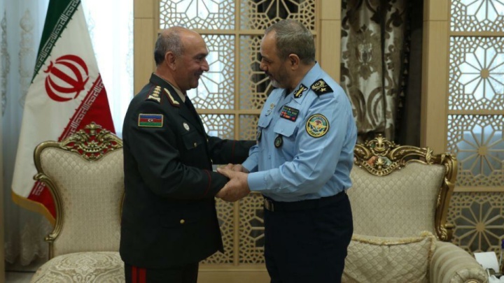 رایزنی معاون وزیر دفاع جمهوری آذربایجان با سرتیپ خلبان نصیرزاده