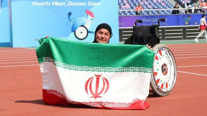 نماینده پارادوومیدانی ایران در قهرمانی جهان مدال نقره کسب کرد