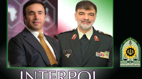 تسلیت اینترپل به رادان برای شهادت رئیس‌جمهور