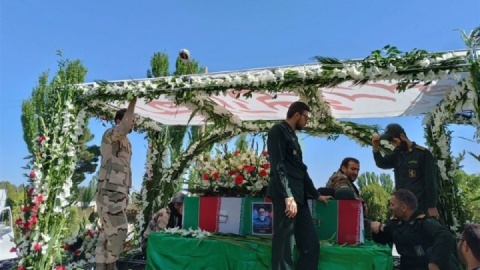 پیکر آیت‌الله آل‌ها‌شم در وادی رحمت تبریز آرام گرفت