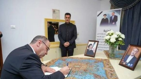 ابراز تسلیت سرپرست وزارت امور خارجه لیبی با حضور در سفارت ایران