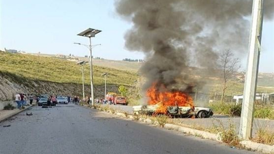 حمله پهپادی اسرائیل به یک خودرو در جنوب لبنان