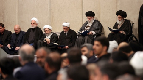 مراسم بزرگداشت شهدای خدمت با حضور رهبر انقلاب