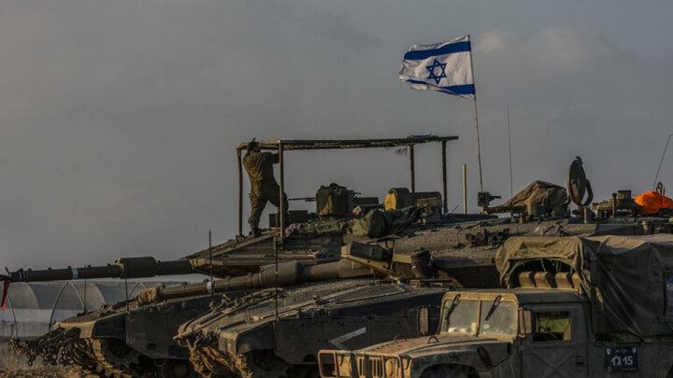 استقرار تانک‌های اسرائیلی نزدیک مرز مصر