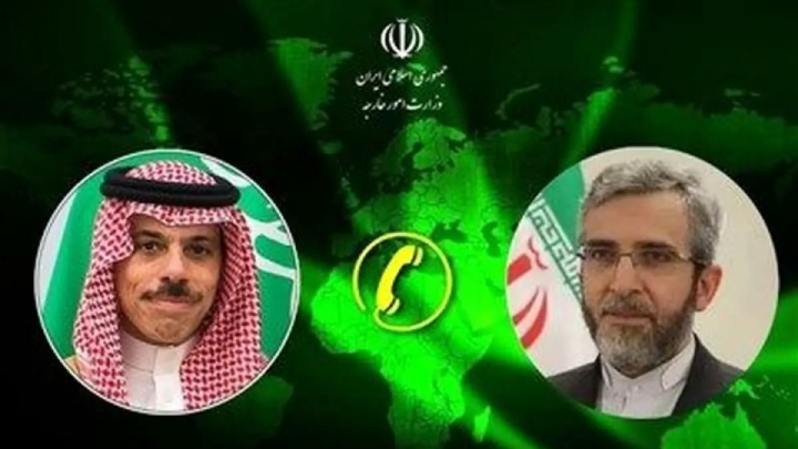 وزیر خارجه عربستان و باقری تماس تلفنی برقرار کردند