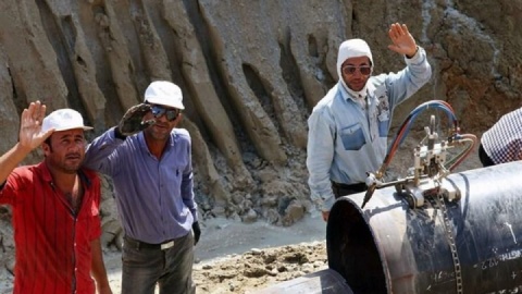 گاز به سواحل دریای عمان رسید