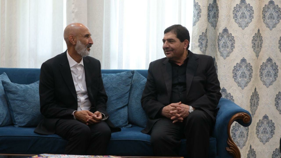 حضور سرپرست ریاست جمهوری در منزل حمید نوری