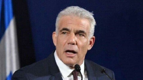 لاپید: جنگ در غزه فورا متوقف شود