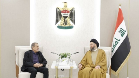 تاکید «سید عمار حکیم» بر استمرار حمایت عراق از فلسطین