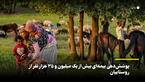 پوشش دهی بیمه ای بیش از یک میلیون و ۳۵ هزار نفر از روستاییان