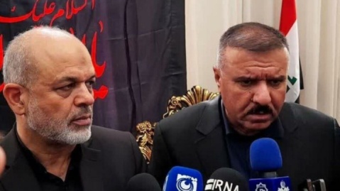 وزیر کشور وارد بغداد شد