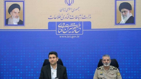 دیدار فرمانده کل ارتش با وزیر ارتباطات و فناوری اطلاعات