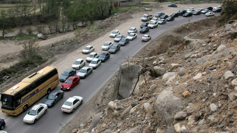 وضعیت جاده‌ها| بازگشایی جاده هراز