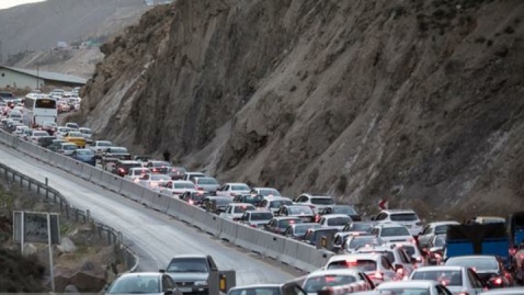 محدودیت‌های ترافیکی در محور هراز اعمال شد