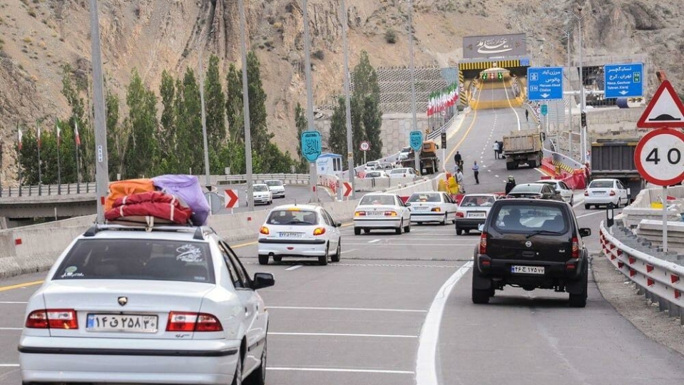 وضعیت جاده‌ها| نسداد محور چالوس و آزادراه تهران-شمال تا ساعت ۱۵