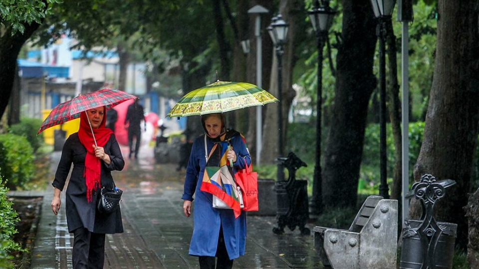 هواشناسی ایران| آسمان 4 استان کشور بارانی است